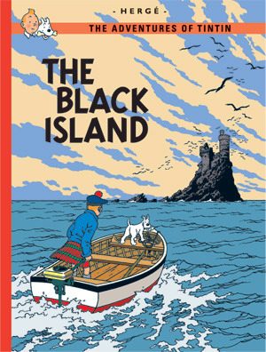 Tintin: The Black Island book cover
